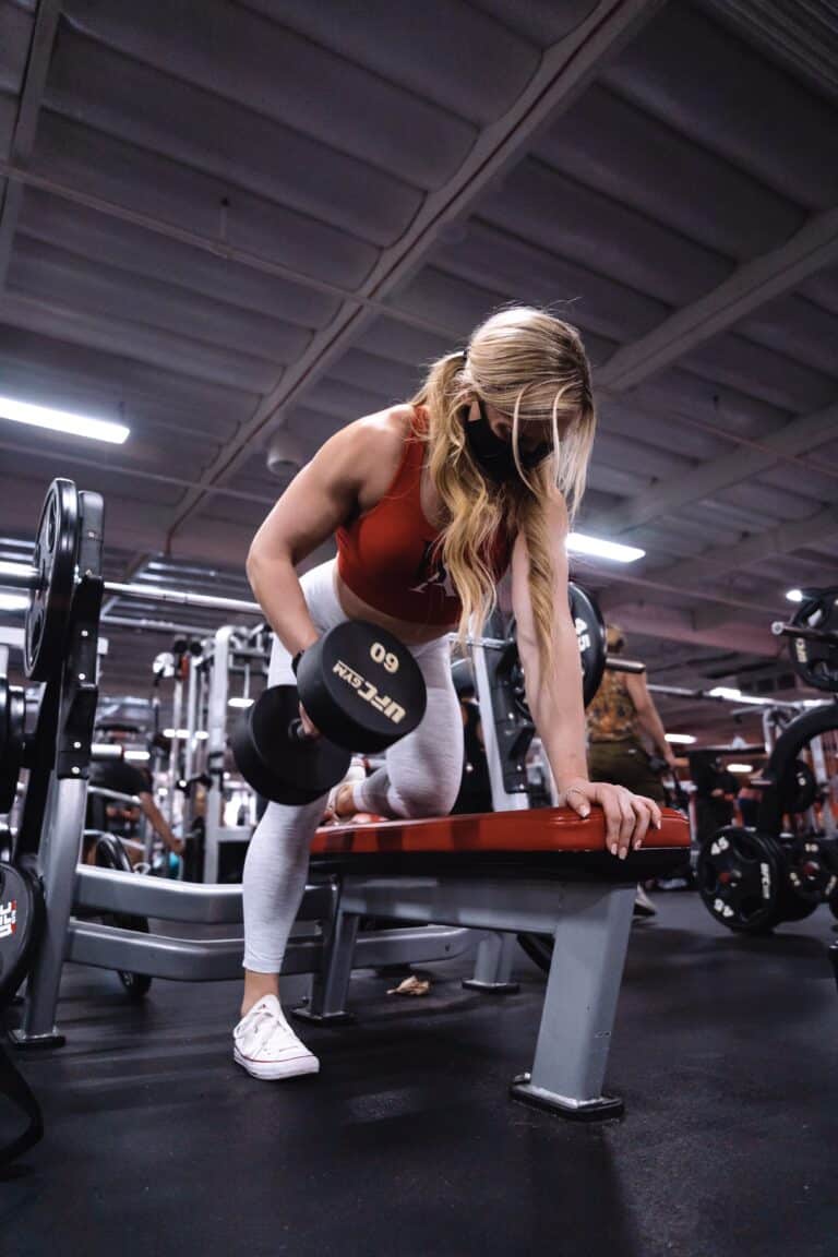bench press/ Dumbbels