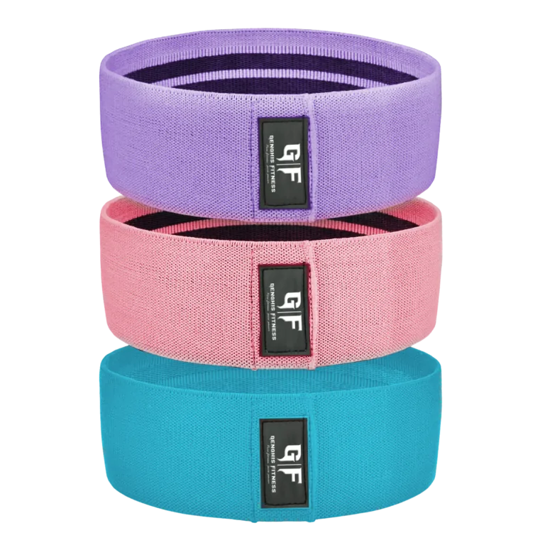 Genghis Fitness Fabric Hip Circle Booty Bands Set of 3 Side View