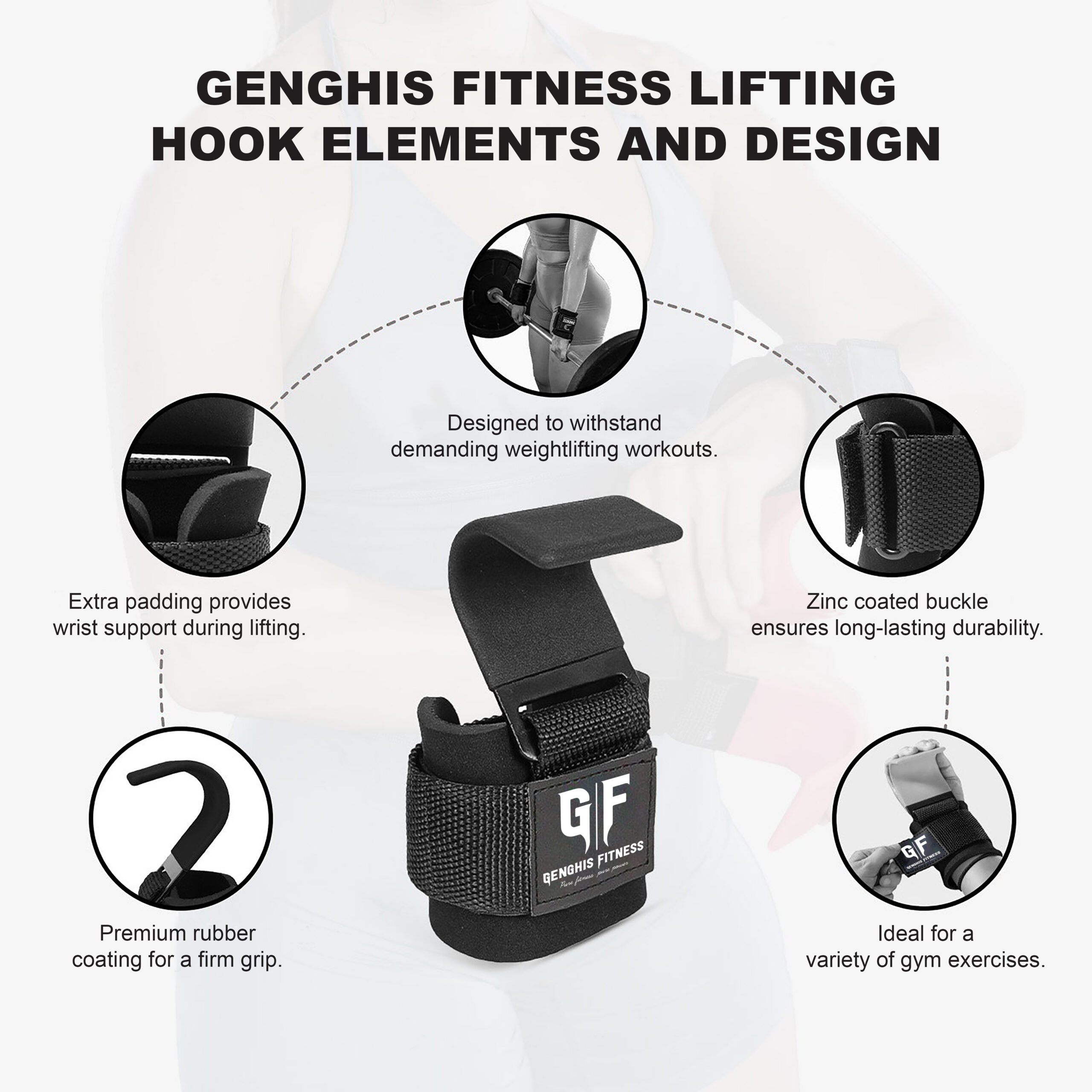 Elite 600lb Weight Lifting Hooks Dominate Heavy Pulls