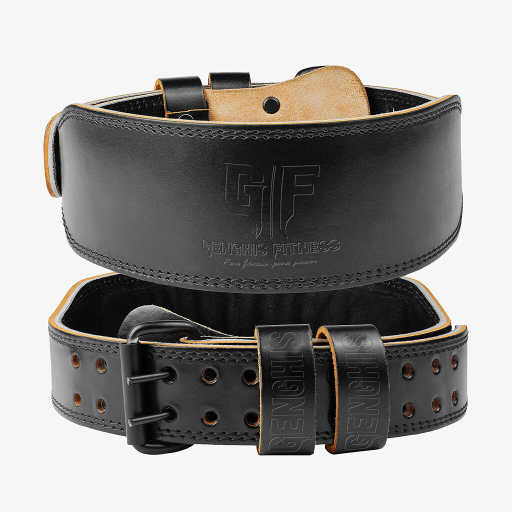 leather weightlifting belt