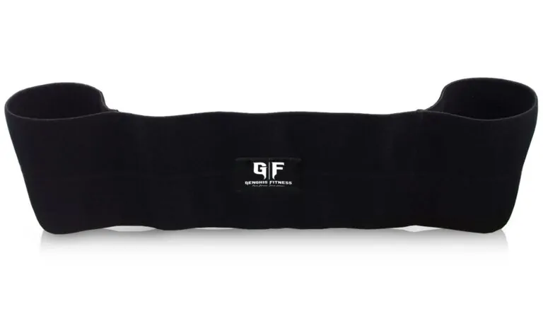 Genghis Fitness Bench Blaster Elastic Pressing Sling Black Side View