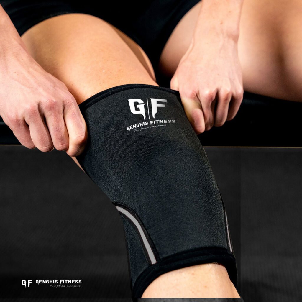 Knee Sleeves-Wearing / Neoprene Knee Sleeve