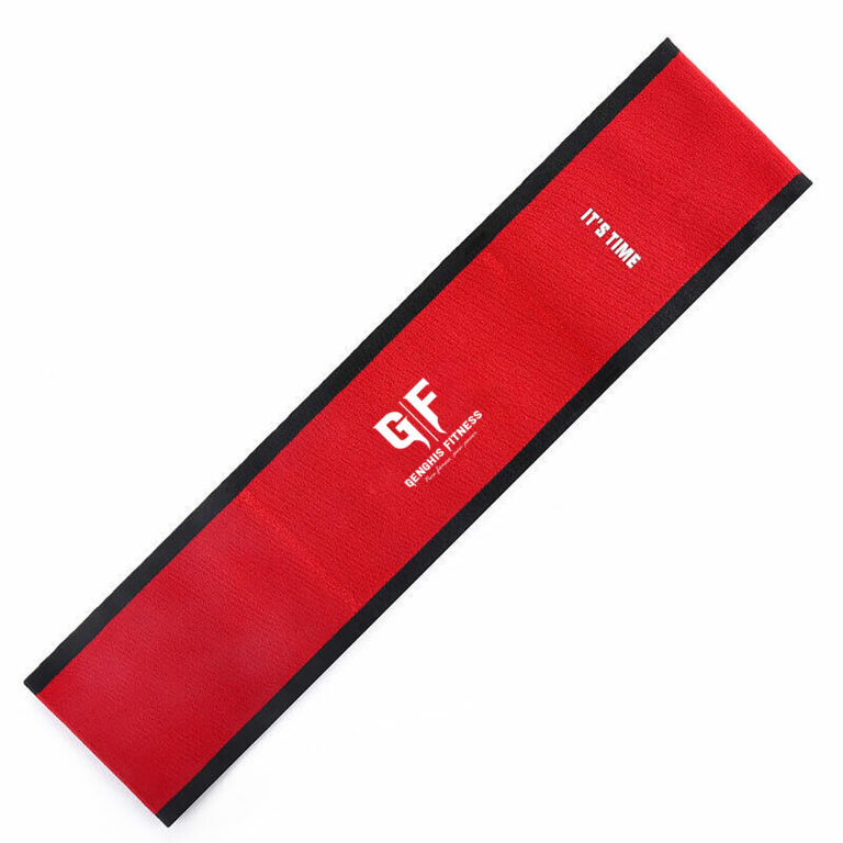 Genghis Fitness Bench Blaster Elastic Pressing Sling Red Front View
