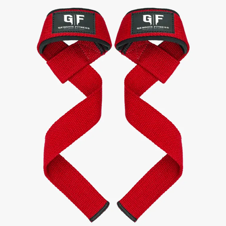 Red Lifting Strap/ Lifting Grips