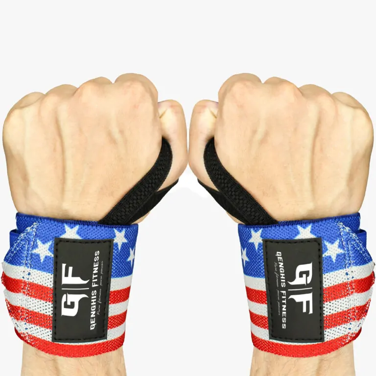 Genghis Fitness Lifting Wrist Wraps 12 18 Inch Pair View