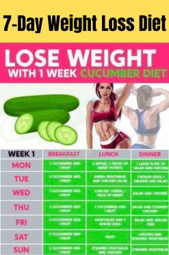 cucumber diet
