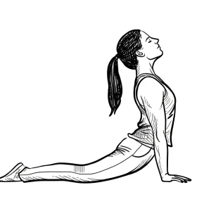 Cobra Pose-4 Yoga Poses